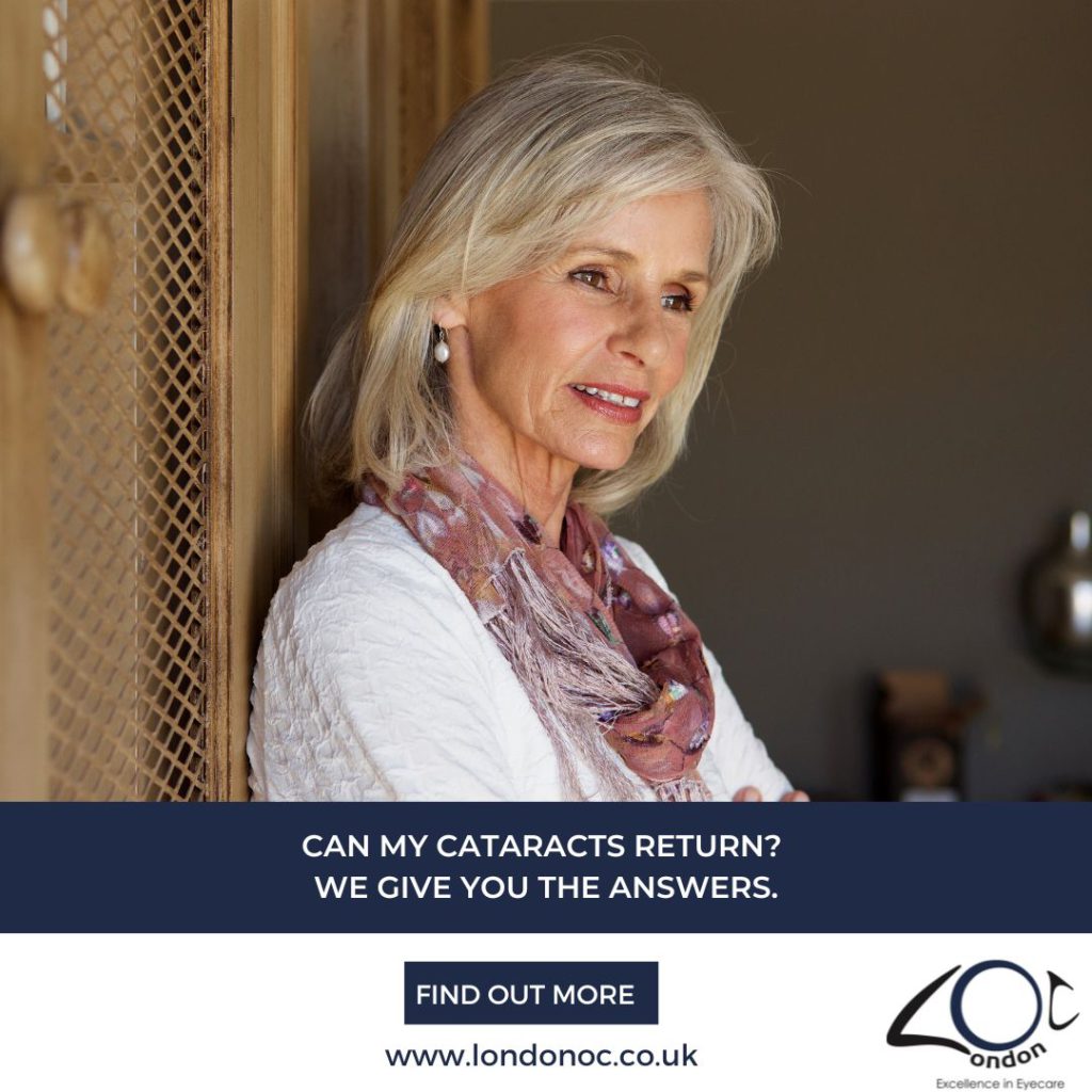 Can my cataracts come back? - LondonOC